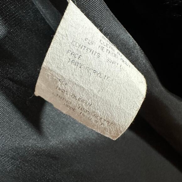 VINTAGE EXPRESS 90's Y2K faux fur bell sleeve oversized coat Womans Large - Picture 9 of 11